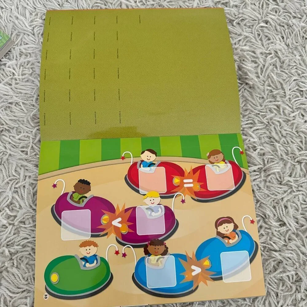 NWOT!  Carson Dellosa Math Education Dry Erase Books - SET OF 5 - Grade 1-5